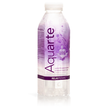 Вода Aquarte Релакс з екстрактом ромашка та смаком маракуйї, 0,5 л, ПЕТ12 шт - фото 1