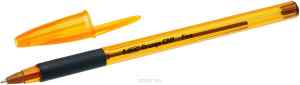 Ручка кулькова одноразова  BIC fine Orange Grip ЧОРНА - фото 1