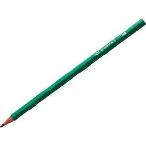 Олівець графітовий НВ, без гумки, Format ECO, корпус зелений пластиковий - фото 1