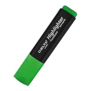 Маркер текстовый Highlighter D2501, цвет зеленый - фото 1