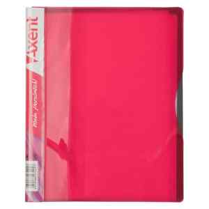 Папка з 20 файлами Axent A5, рожева - фото 1