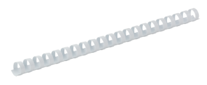 Пружины пластиковые для переплета, 22 мм, 50 шт, белые - фото 1