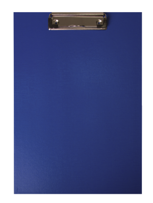 Планшет з верхнім притиском А4 Buromax, синій - фото 1