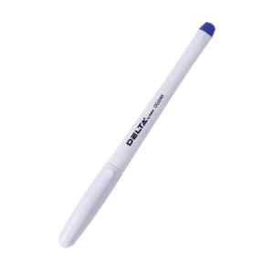 Ручка гелева Delta-2045 з гумовим грипом, 0,5 мм, синя - фото 1