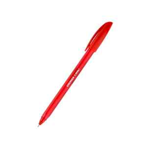 Ручка шариковая Unimax Trio 1мм, красная - фото 1