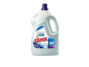 Рідкий засіб для прання Sama Universal бавовна, льон та синтетика, 4000 мл - фото 1