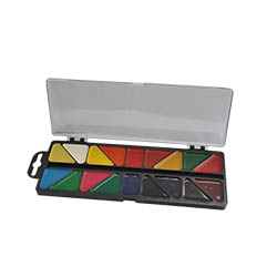 Фарби акварельні Zibi, 18 кольорів, пластиковий пенал - фото 1