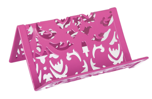Подставка для визиток Barocco, розовий - фото 1