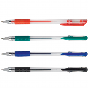 Набір гелевих ручок  в упаковці 4 кольора - фото 1