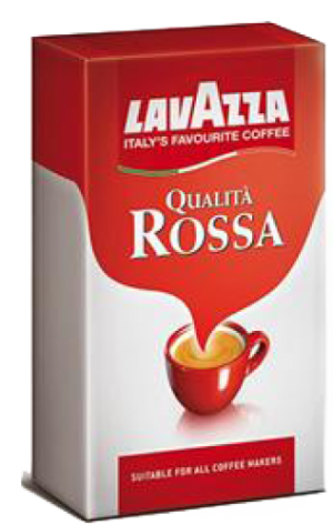 Кофе молотый Lavazza Rossa, 250 гр. - фото 1