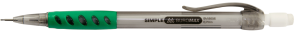 Олівець механiчний з ластіком Buromax Simple 8656, 0,7 мм - фото 1