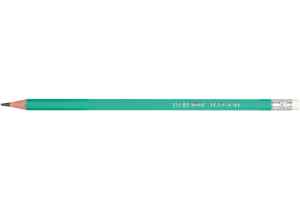 Олівець графітовий HB, з гумкою, Economix, Eco Soft - фото 1