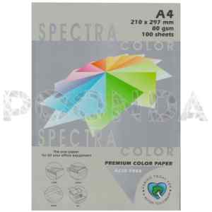 Папір кольоровий Spectra Color Intensive А4, 80 г/м2, сірий(Platinum 272), 500 арк. - фото 1