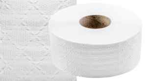 Туалетний папір Jambo Lux Medium, ТМ Clean Poin, двошаровий, біла, 100м - фото 1