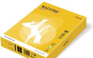 Папір кольоровий Maestro Color Intensive А4, 80 г/м2, горчичний(mustard) IG50, 500 арк. - фото 1