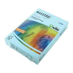 Папір кольоровий Maestro Color Pastel А4, 80 г/м2, блакитний МB30, 500 арк. - фото 1