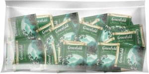 Чай зелений 100 саше., в м'якій упаковці Greenfield  Jasmine Dream, хорека - фото 1