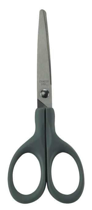Ножиці офісні 13 см Buromax 4522, з пластиковими ручками - фото 1