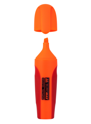 Маркер текстовый Buromax 8904, 2-4 мм, оранжевый	  - фото 1