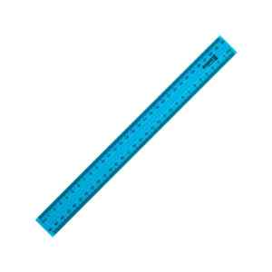 Лінійка пластикова DELTA.30 см. блакитна - фото 1