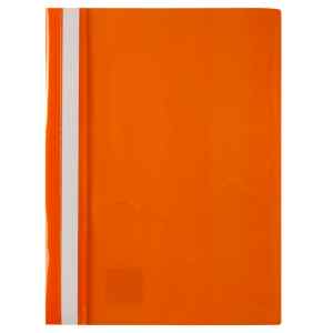 Скоросшиватель А4, Axent прозрачная верхняя обложка, оранжевый - фото 1