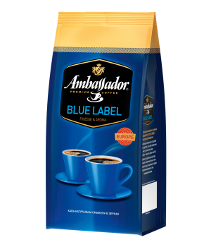 Кофе в зернах Ambassador Blue Label - фото 1