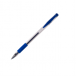Ручка гелева JOBMAX, 0,7мм., синя - фото 1