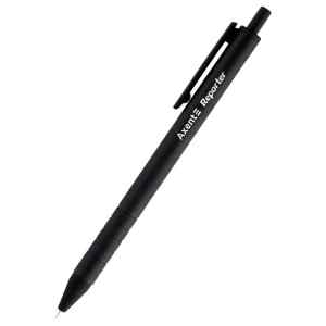 Ручка масляная автоматическая  Axent Reporter, 0.7 мм черная	  - фото 1