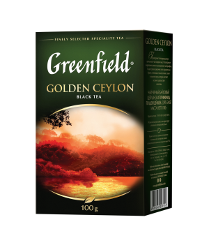 Чай чорний 100 грам Greenfield Golden Ceylon  - фото 1
