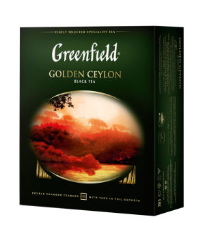 Чай чорний 100 пак., Greenfield Golden Ceylon - фото 1
