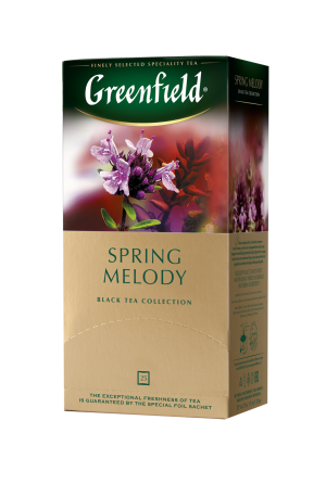 Чай чорний 25 пак., Greenfield  Spring Melody - фото 1