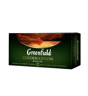Чай чорний 25 пак., Greenfield Golden Ceylon - фото 1