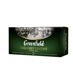 Чай чорний 25пак.Greenfield Earl Grey Fantasy - фото 1