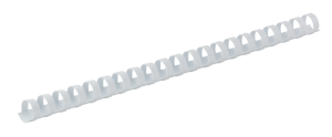 Пружини пластикові Buromax для прошивання, 51 мм, 50 шт, білі - фото 1