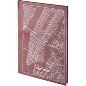 Книга записна  А4 Maps New York, 96 арк.,кліт.  - фото 1
