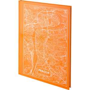 Книга записна  А4 Maps Prague, 96 арк.,кліт.  - фото 1