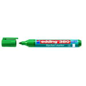 Маркер флiпчартiв Edding 380,1,5 - 3 мм, круглий кiнчик зелений - фото 1