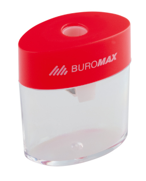 Точилка Buromax с пластиковым контейнером настольная - фото 1