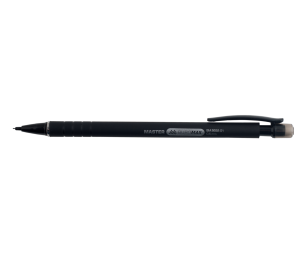 Олівець механічний Buromax MASTER, Rubber Touch, 0.5 мм, чорний - фото 1