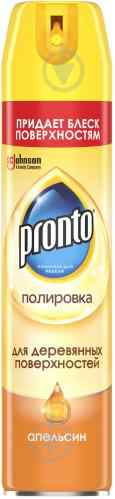Поліроль для меблів Pronto аерозоль, 250 мл, апельсин - фото 1