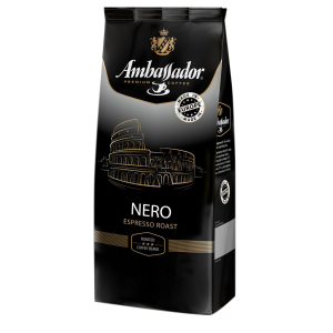 Кава в зернах Ambassador Nero, 1 кг. - фото 1