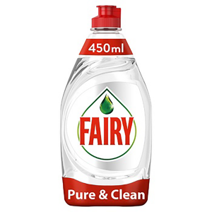 Засіб миючий для посуду Fairy, Pure & Clean 450 мл - фото 1