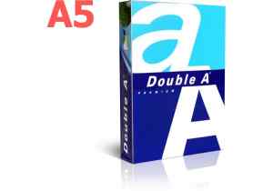 Папір офісний А5, Double A 80 г/м2, 500 арк. - фото 1