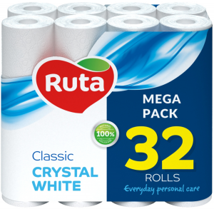 Туалетний папір Ruta Classic,32рул. - фото 1