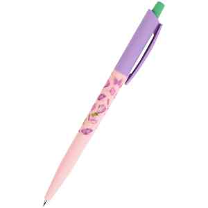 Ручка кулькова автоматична Axent Lavender, 0.5 мм, синя - фото 1