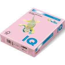 Бумага цветная IQ Color Pastel А4,80 г/м2, светло-розовый (pink) ОPI74, 500 л. - фото 1