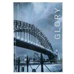 Книга записная А4 Glory, 96 л.,клетка - фото 1