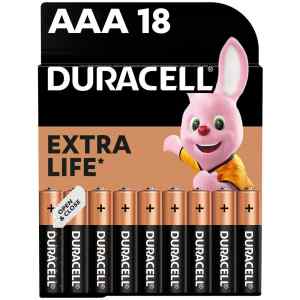 Батарейки ААА, Duracell LR03, 18 шт. - фото 1