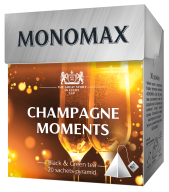 Чай бленд черного и зеленого 20 пак, Champagne Moment Мономах	  - фото 1