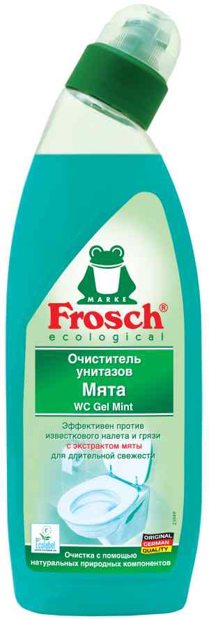 Средство для унитазов Frosch Мята, 750 мл - фото 1